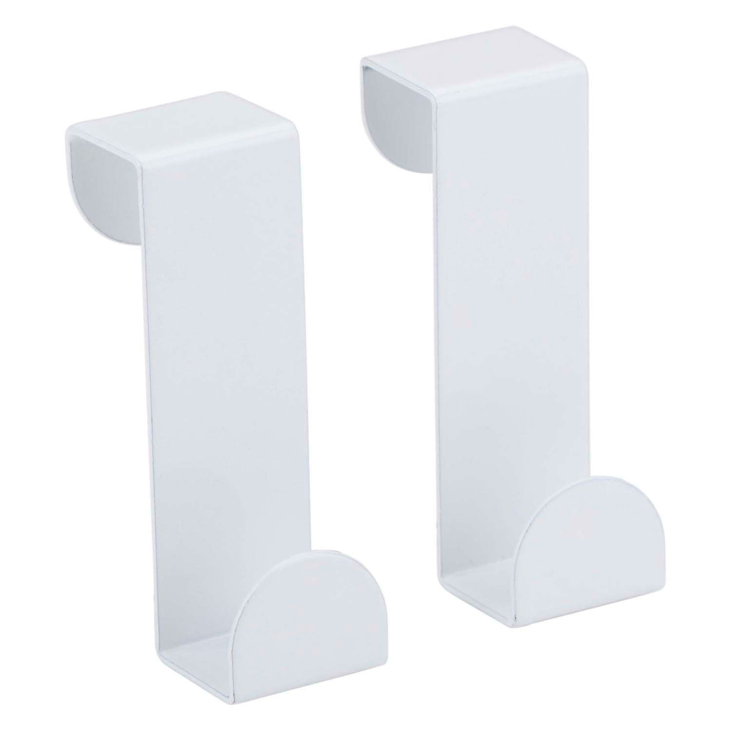 Metalen haak set van 2 stuks 7x4x2,5cm