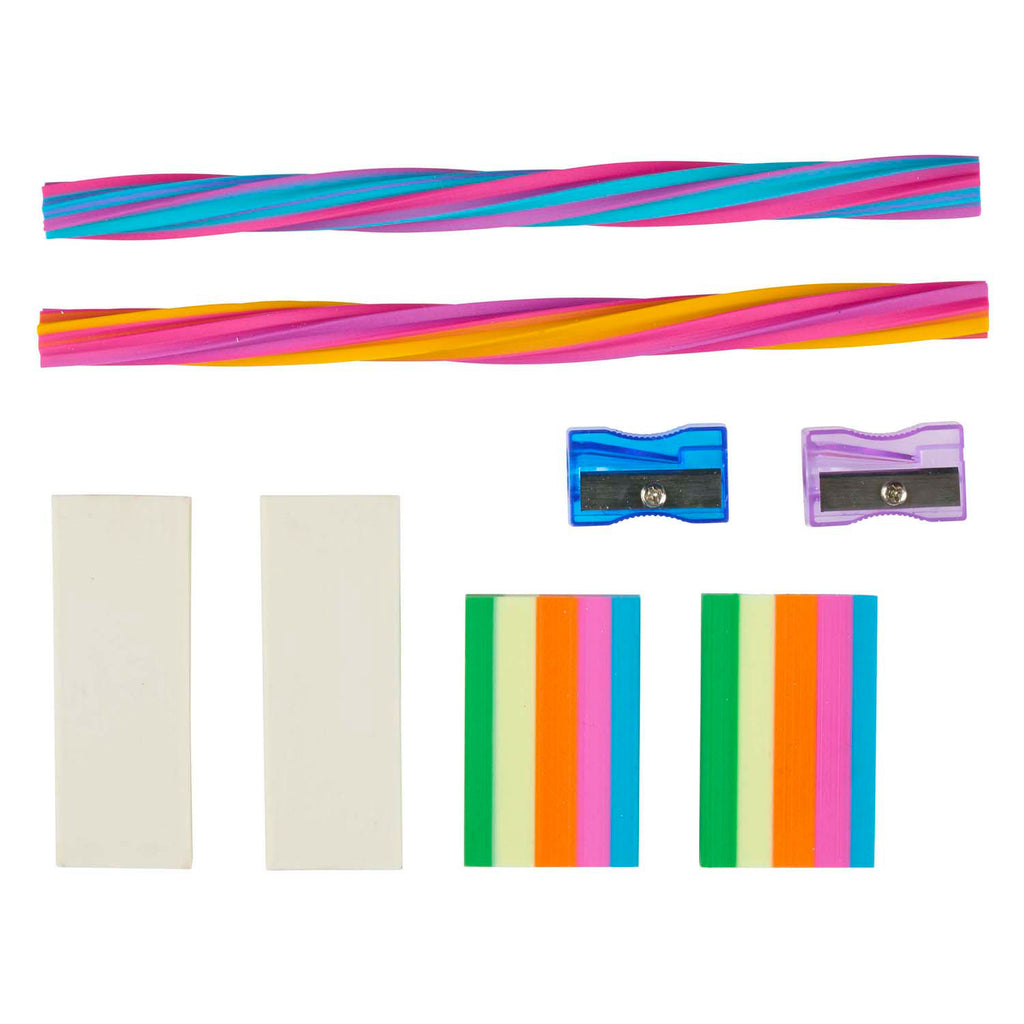 Eddy Toys - Eddy Toys Gum en puntenslijperset 8dlg.