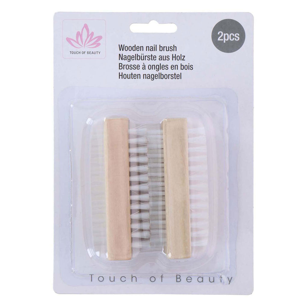 - Houten Nagelborstel