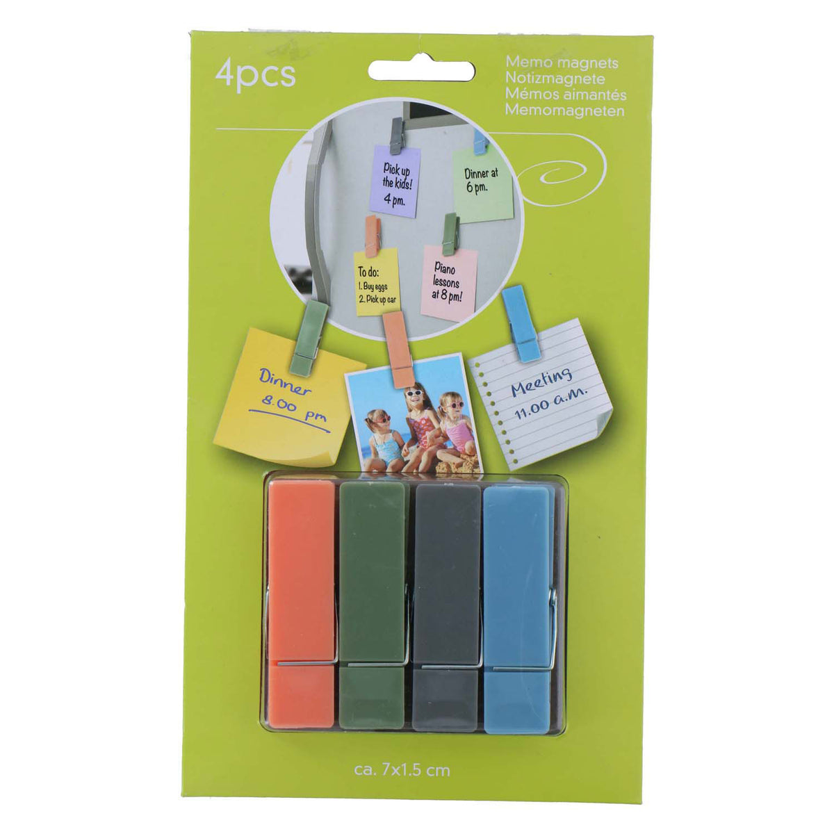 - Memo Magneten - 4 stuks