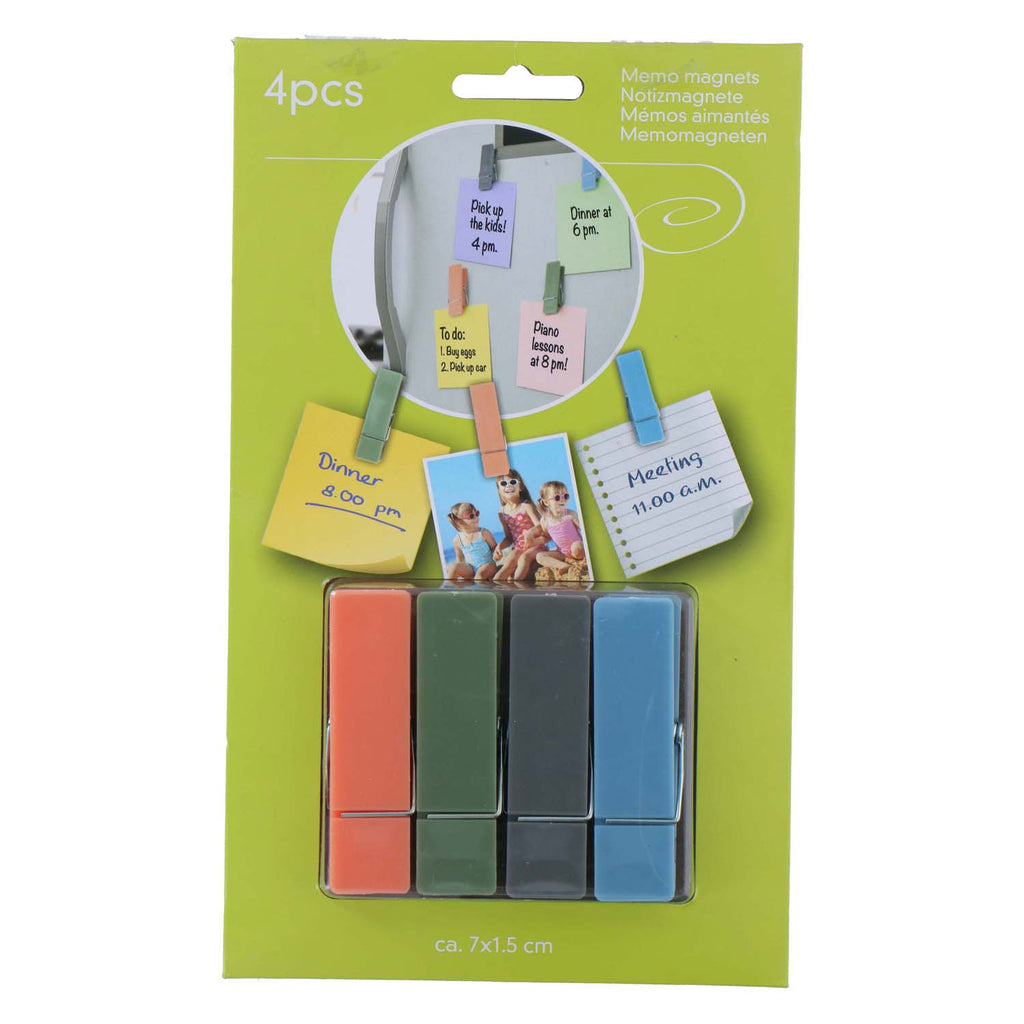 - Memo Magneten - 4 stuks