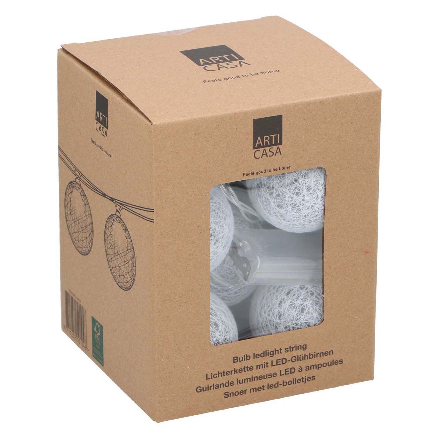 - Snoer met 10 Led-Bolletjes