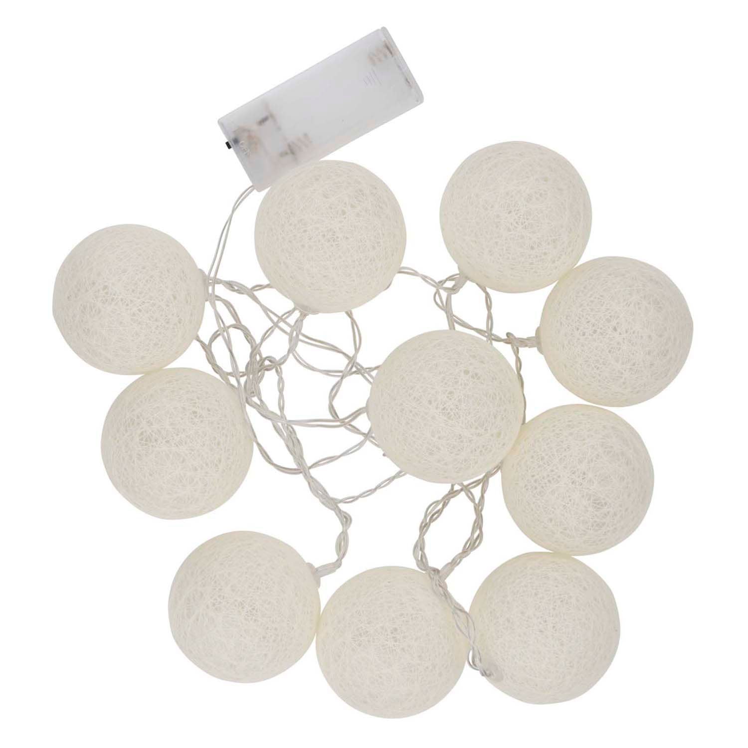 - Snoer met 10 Led-Bolletjes