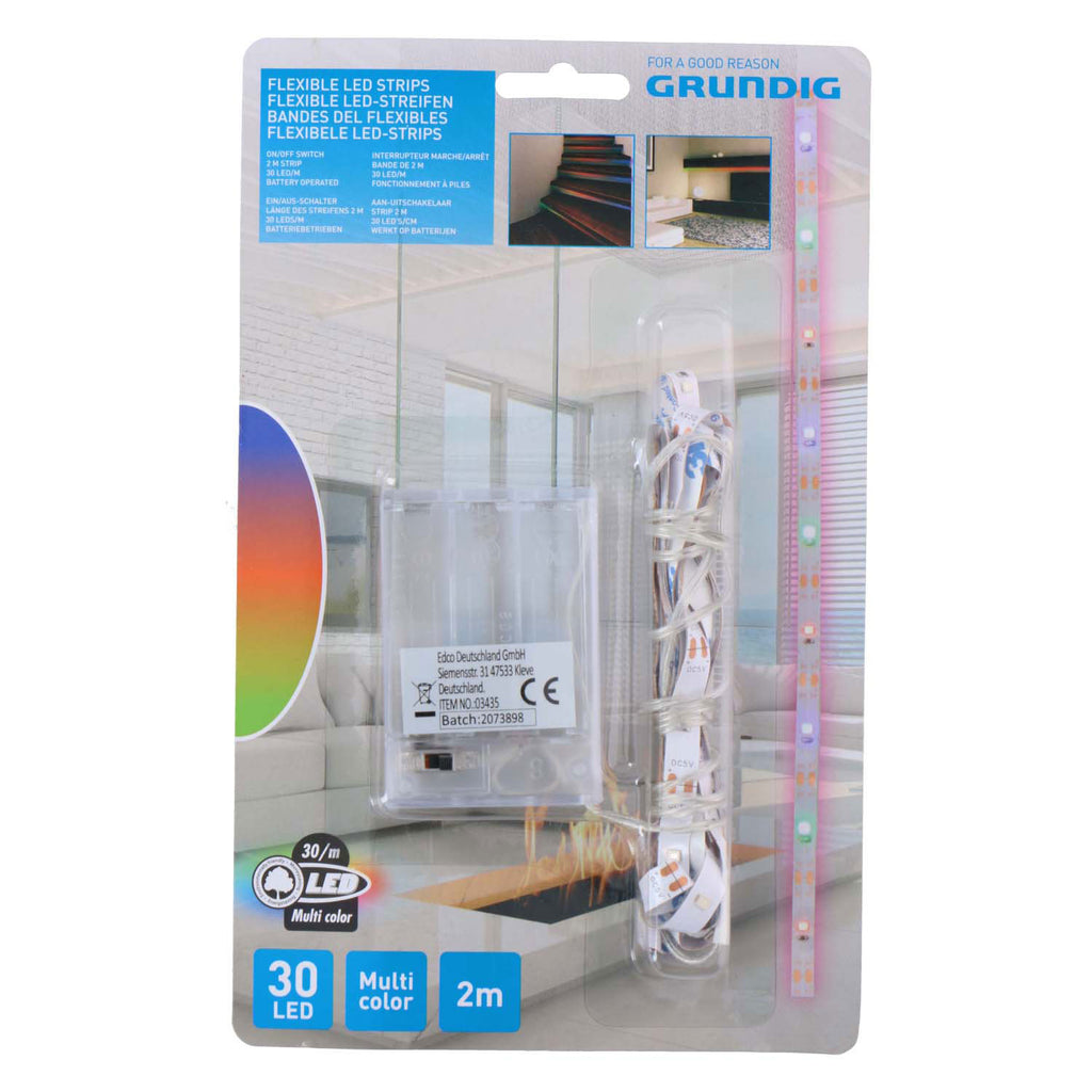 Grundig - Grundig Led strip 2m 30led/m ip20 b/o