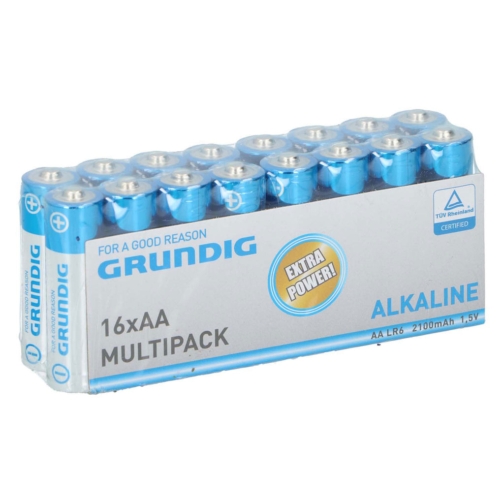 - Grundig Batterij AA/LR6 16 stuks
