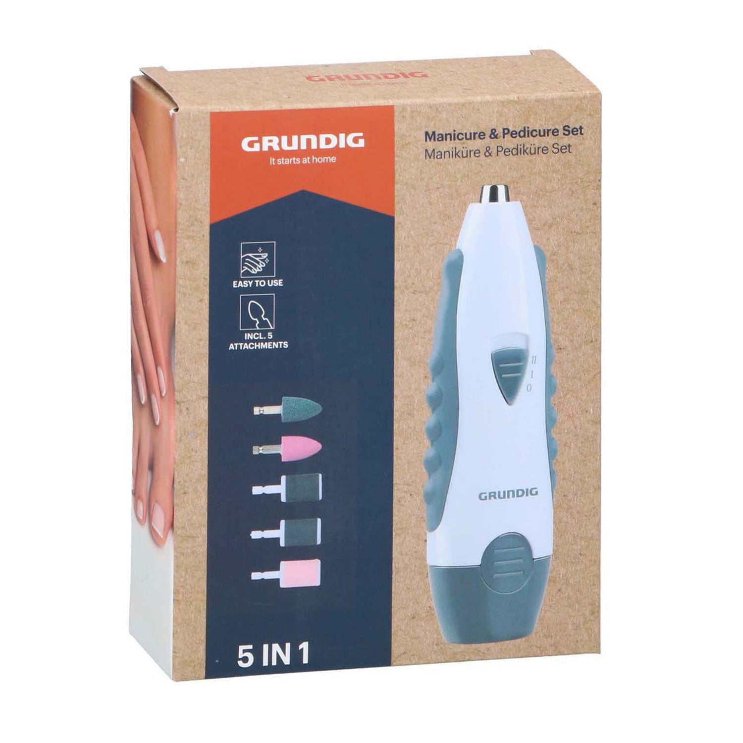 - Manicure & Pedicure Set 5-in-1