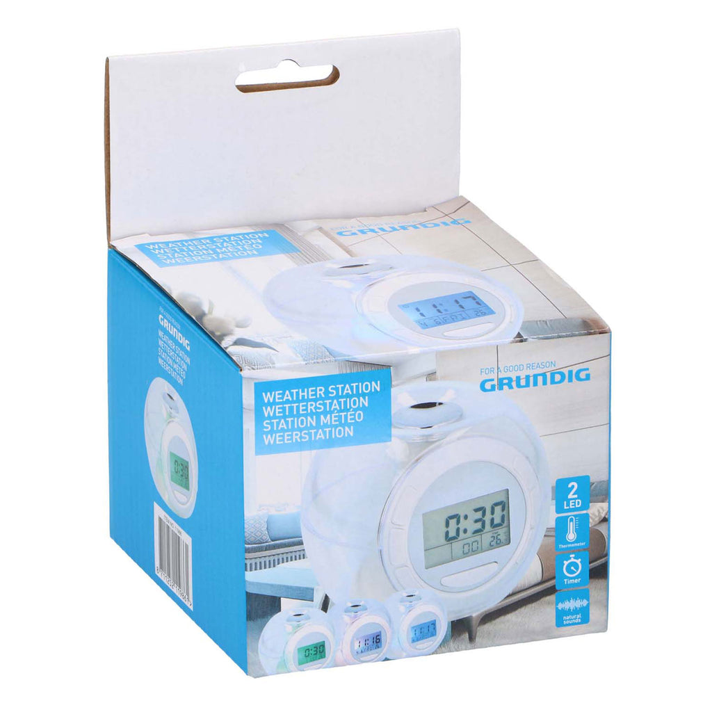 - Klok en Weerstation 2 Leds