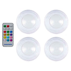 - Kleurveranderende Draadloze Ledlamp Set van 4