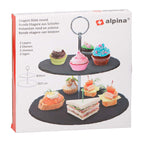 Alpina - Etagère natuurlijk leisteen - 20/25cm