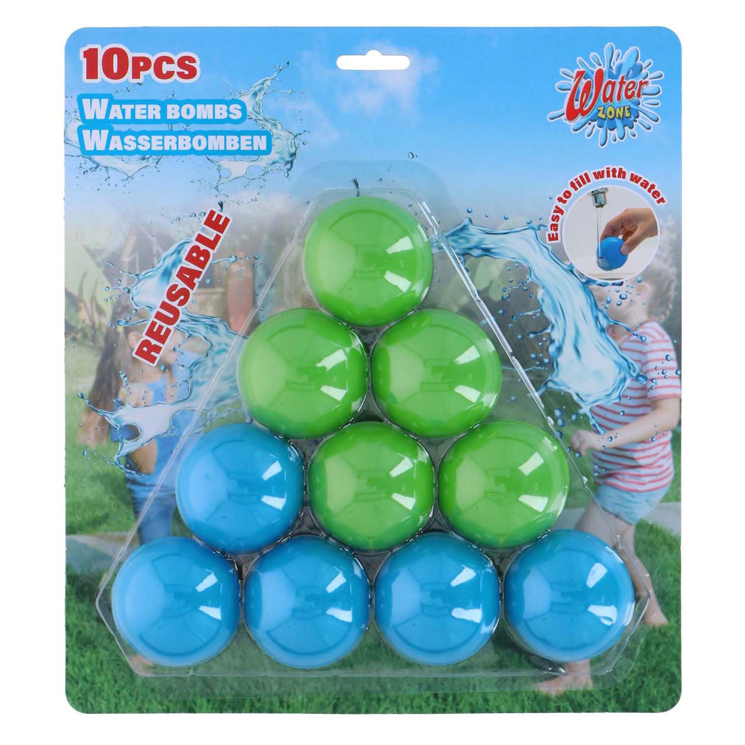 - Herbruikbare Waterballonnen - 10dlg.