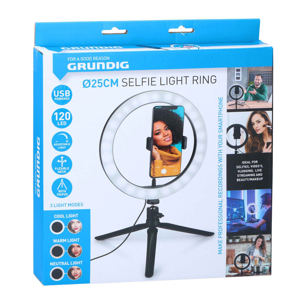 - Ringlight op Statief