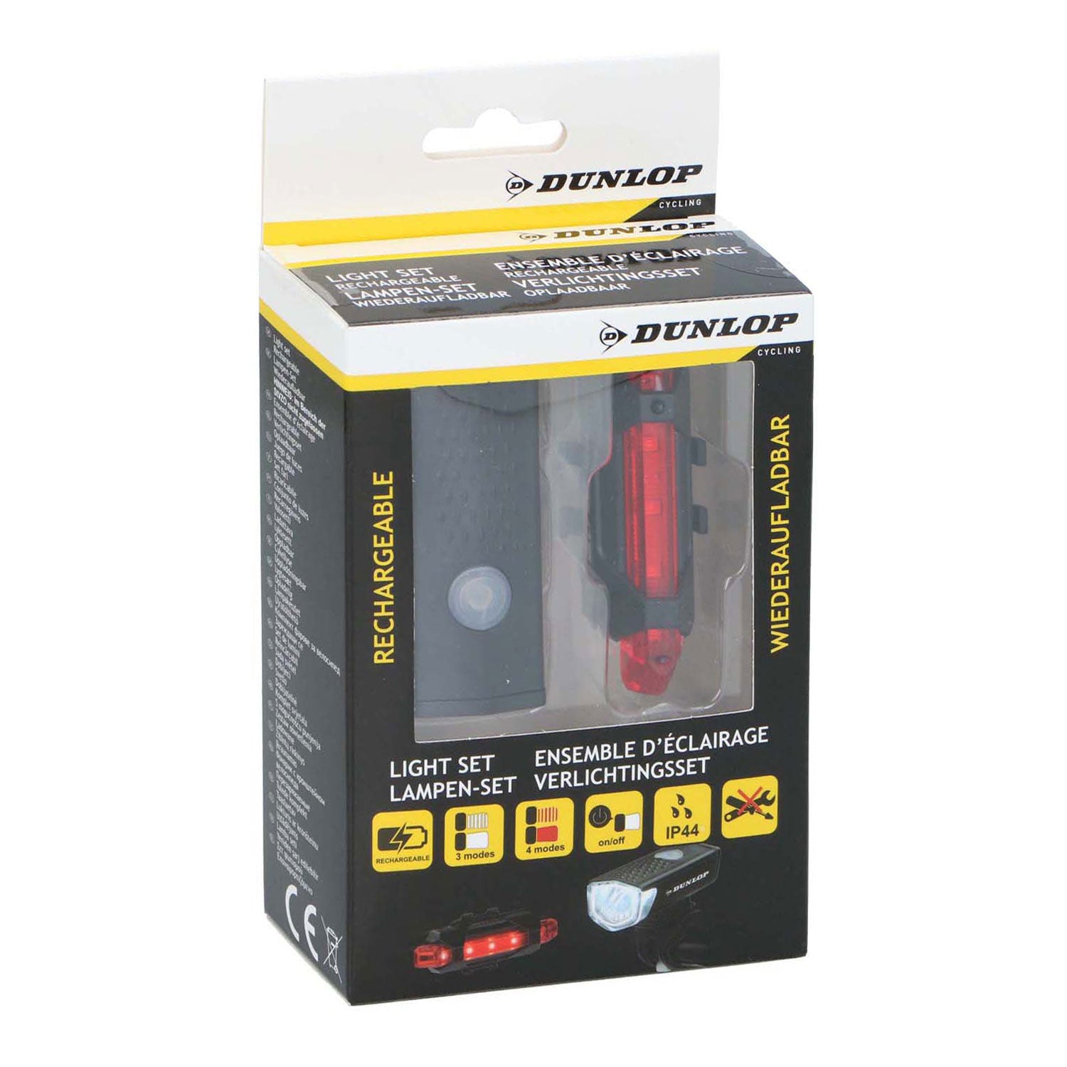 Dunlop - Dunlop Fietsverlichtingsset 2st.