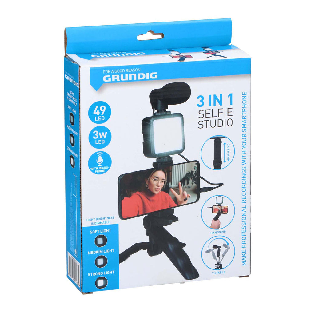 - Selfiestudio Vlog Kit 3-in-1