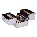- Metalen Make-up Koffer - Beautycase - 18x15cm