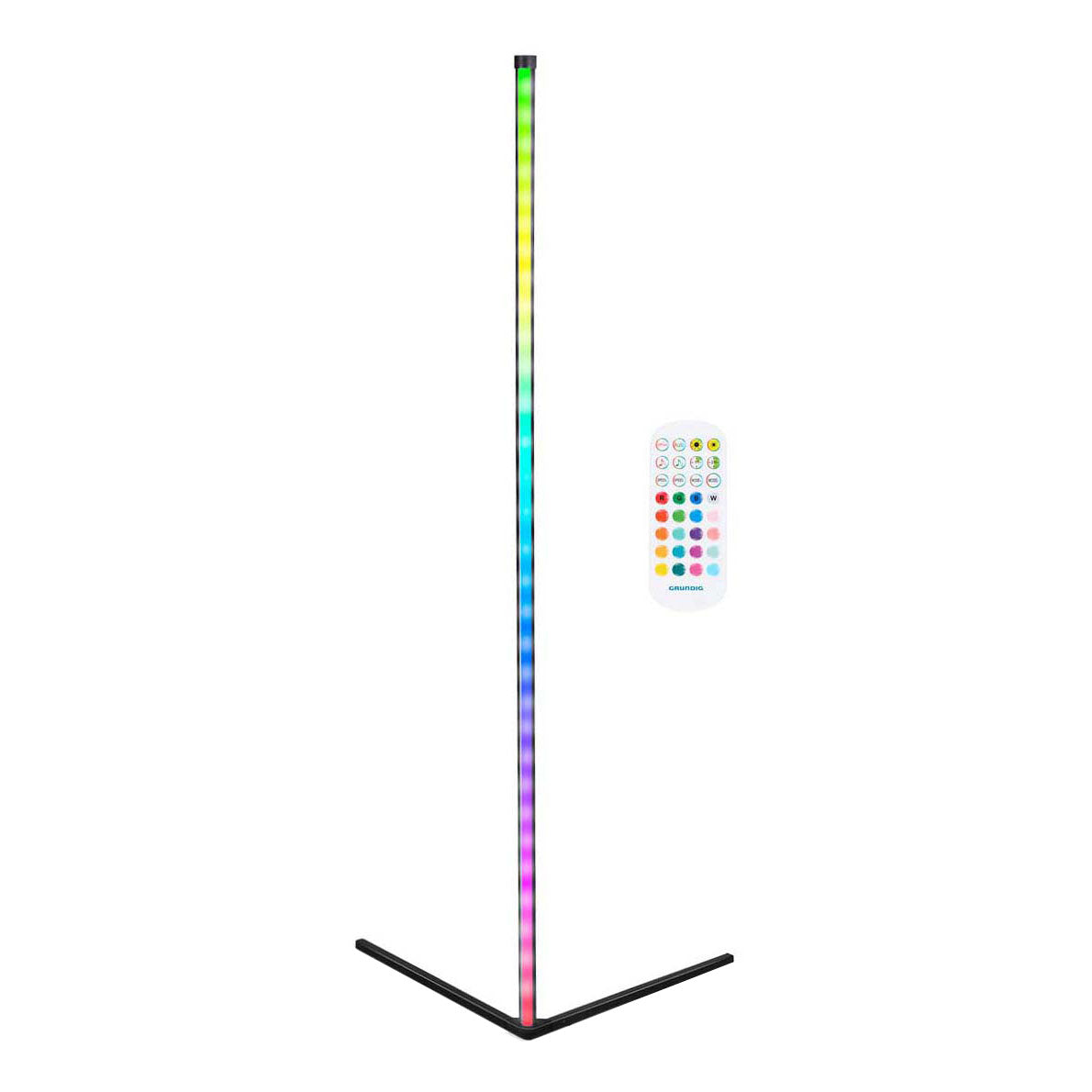 - Grundig LED-Hoeklamp met Afstandsbediening 140cm