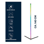 Grundig led-hoeklamp met afstandsbediening, 140cm