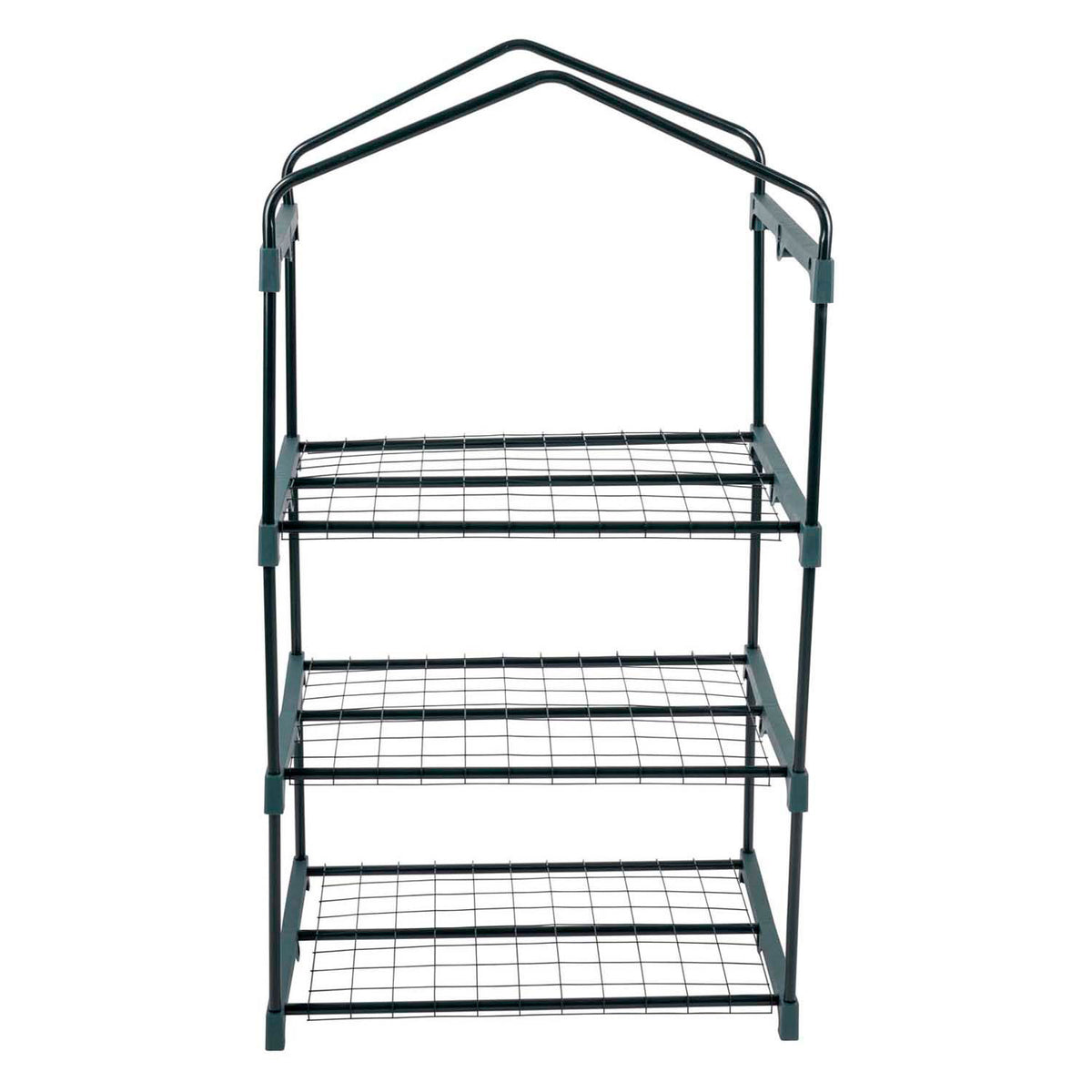 Kinzo - Kinzo kweekkas - broeikas tuinkas 69x49x125 cm - kweekbak met 3 verdiepingen - transparant broeikast design met ritssluiting - broeikas kweekkas voor groenten kweken - groen