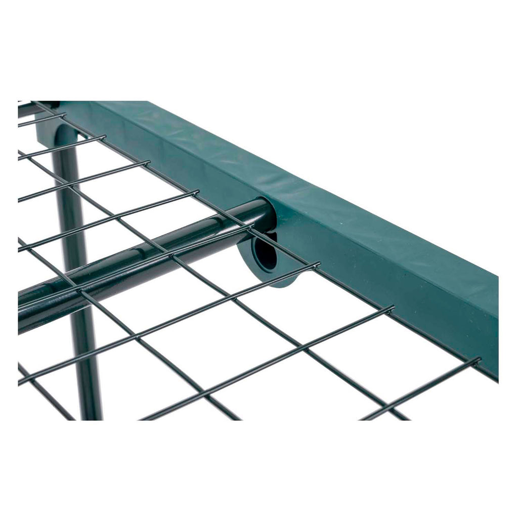Kinzo - Kinzo kweekkas - broeikas tuinkas 69x49x125 cm - kweekbak met 3 verdiepingen - transparant broeikast design met ritssluiting - broeikas kweekkas voor groenten kweken - groen