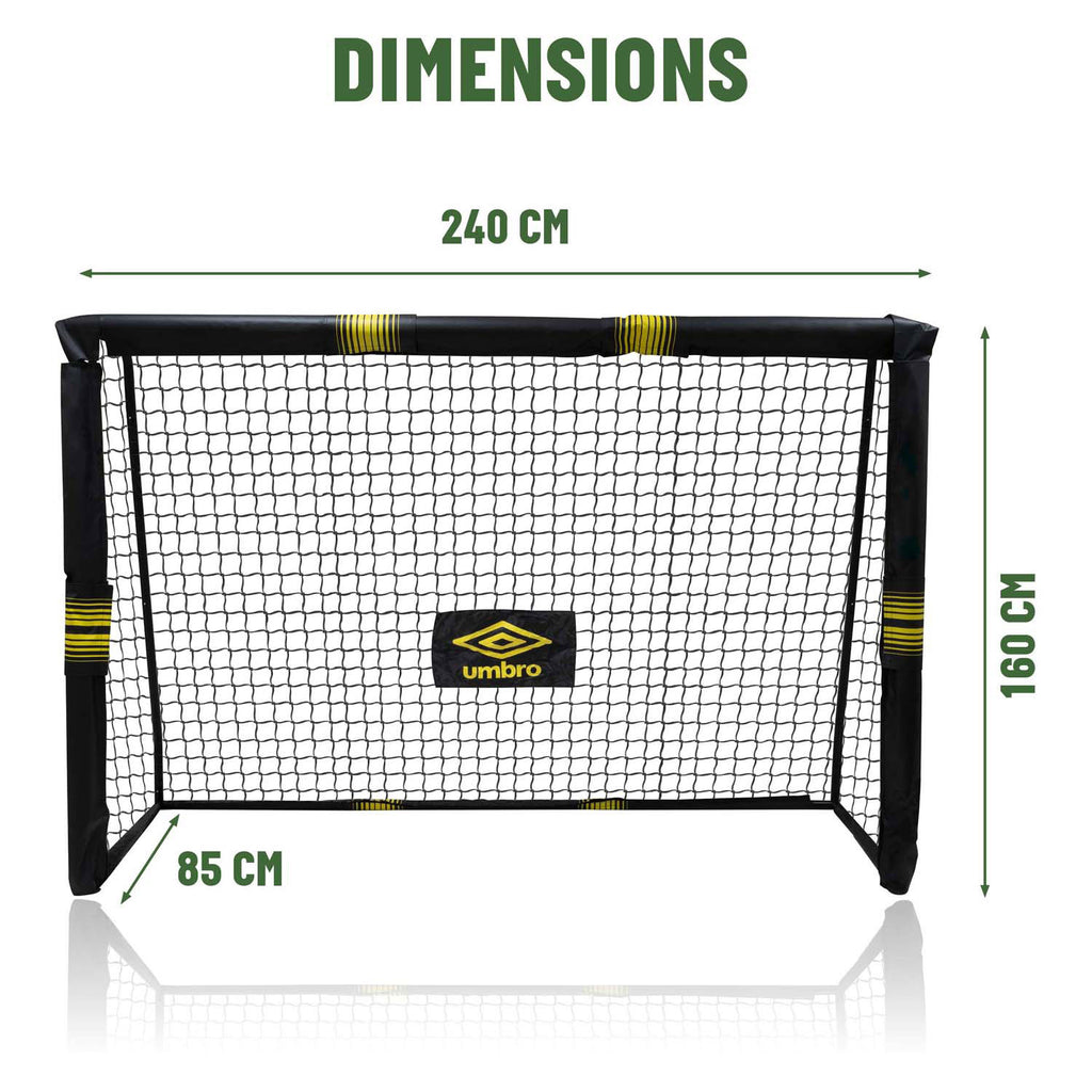 - Voetbaldoel 240x160x85 cm