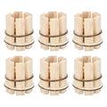 Houten aanmaakblokjes van hout, 6-pack