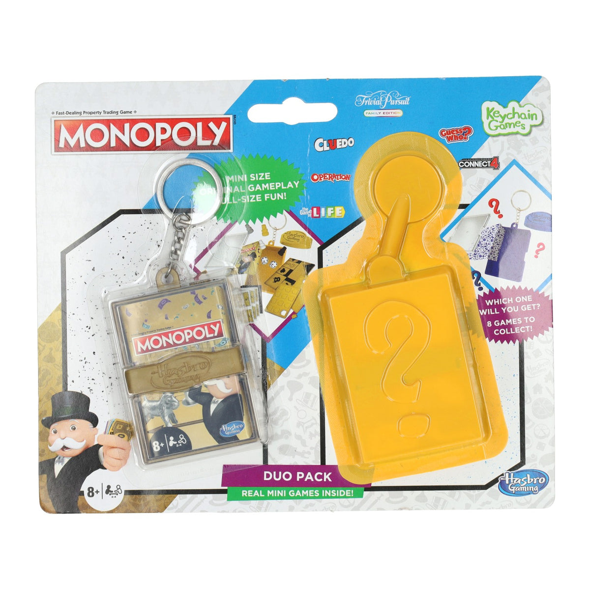 Hasbro - Hasbro mini game sleutelhanger monopoly gold