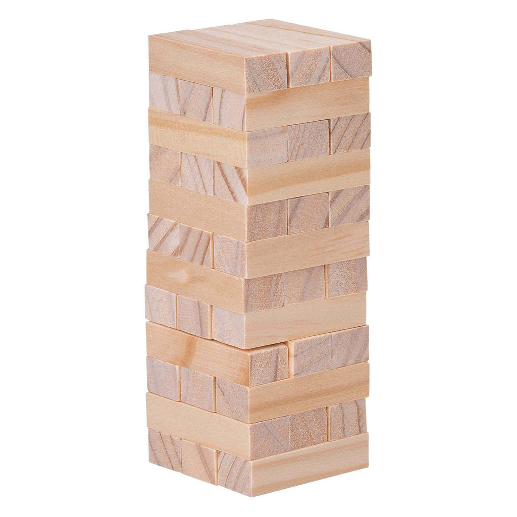 - Houten Mini Stapelspel 36dlg.