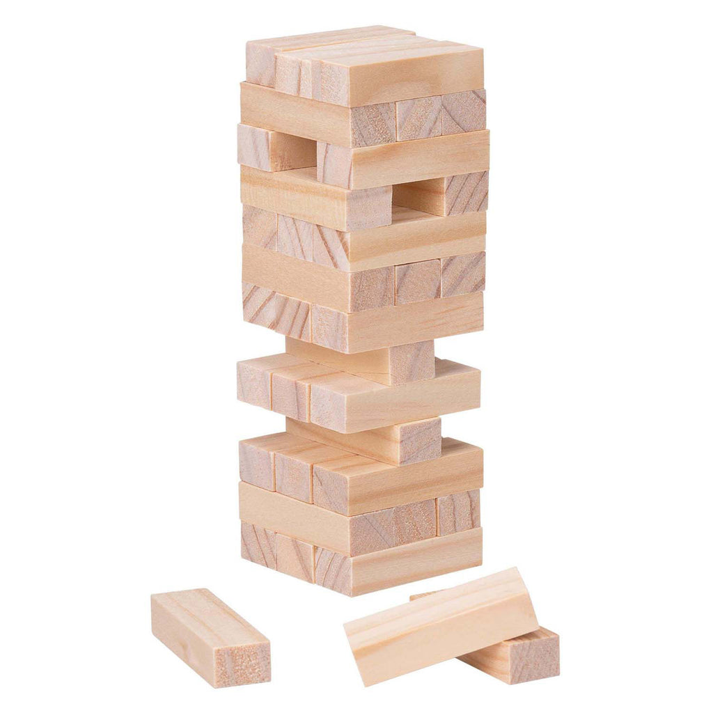 - Houten Mini Stapelspel 36dlg.
