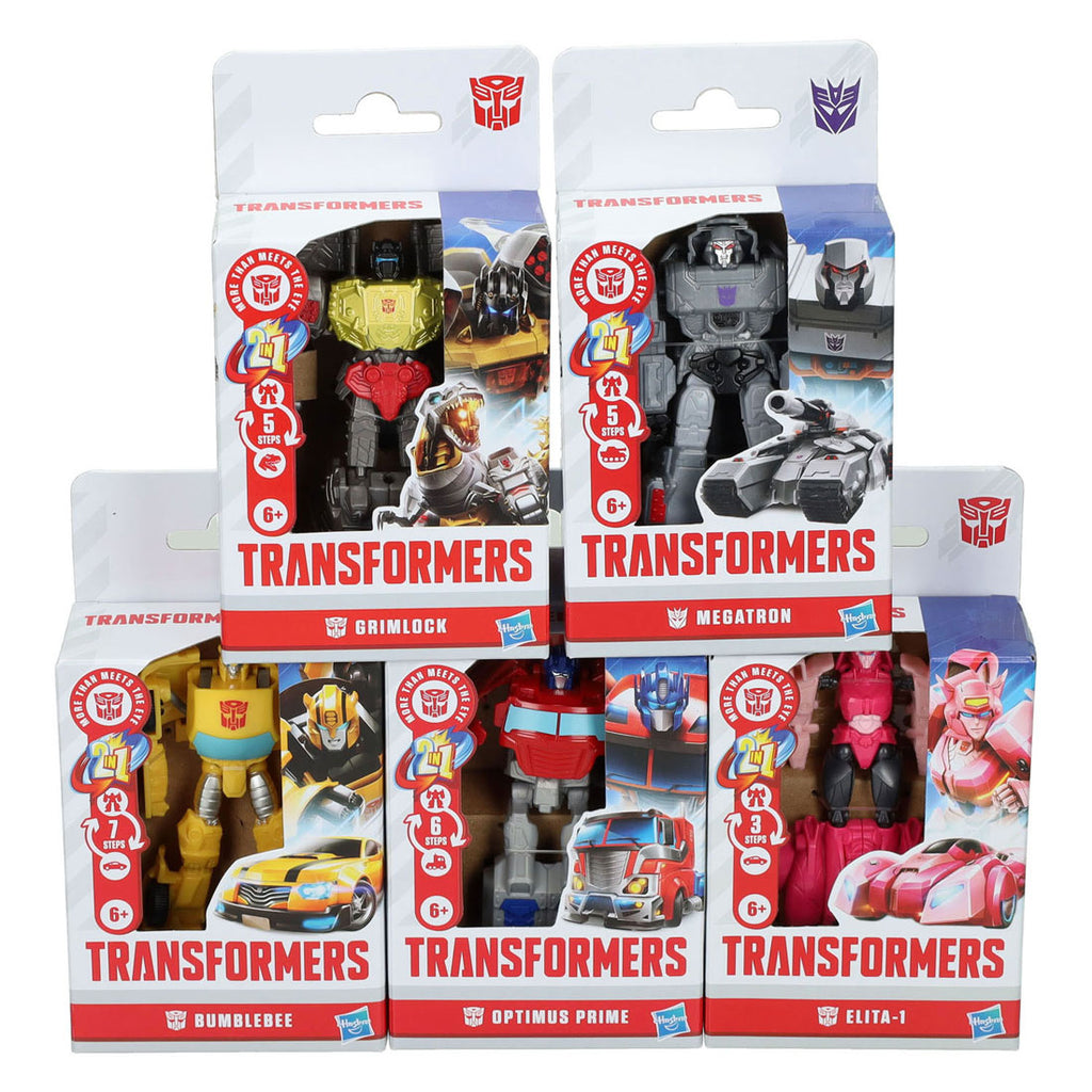 Hasbro actiefiguur transformer - van robot naar voertuig