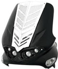 Opticparts df voorfrontrooster gilera runner oud model aluminium wit