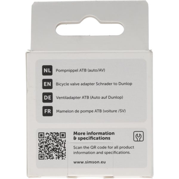 Simson - pompnippel auto ventiel