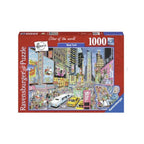 Ravensburger - puzzel 1000 stukjes fleroux: new york city leeftijd: vanaf 14 jaar afmeting:ca. 50x70 cm