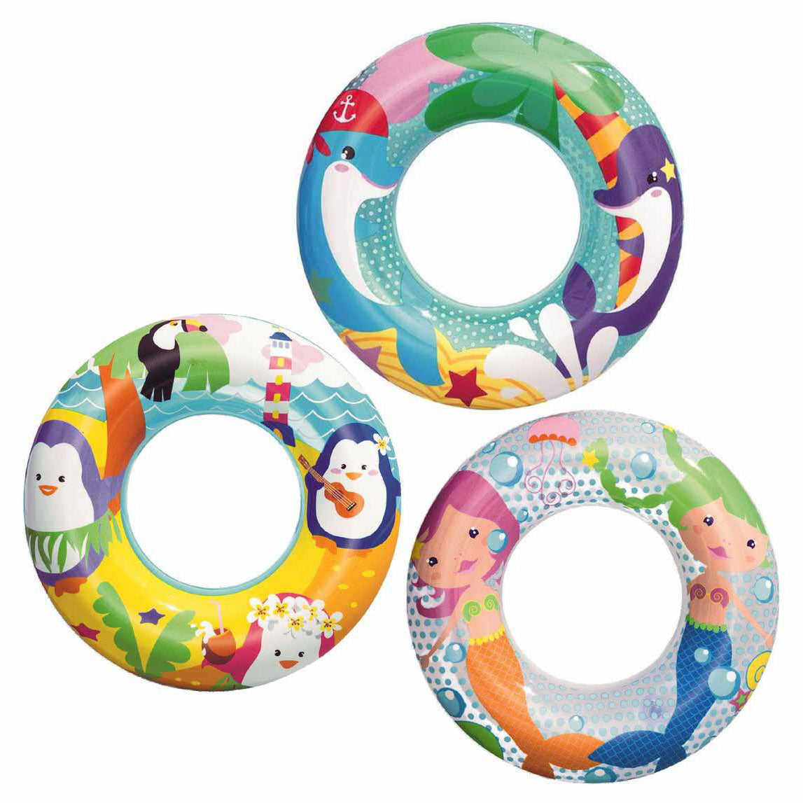 Bestway zwemring onderwaterwereld, 51cm