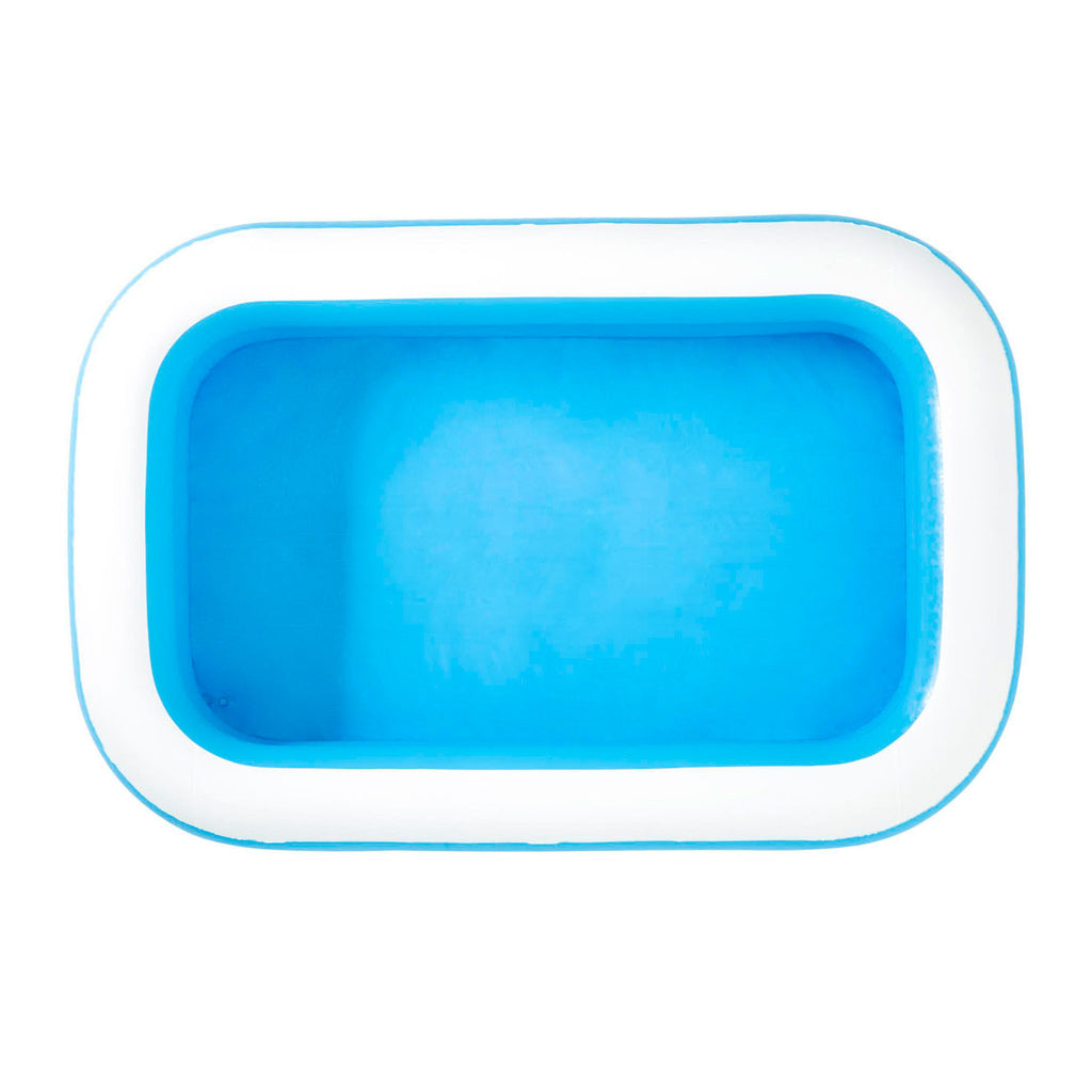 Bestway opblaasbaar zwembad 262x175x51 cm blauw wit