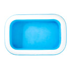 Bestway opblaasbaar zwembad 262x175x51 cm blauw wit