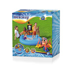 Bestway playcenter sleepboot piraat zwembad, 140x130x104cm