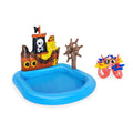 Bestway playcenter sleepboot piraat zwembad, 140x130x104cm