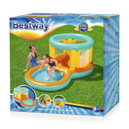 Bestway - springkasteel met peuterbad jumptopia 239x142x102cm