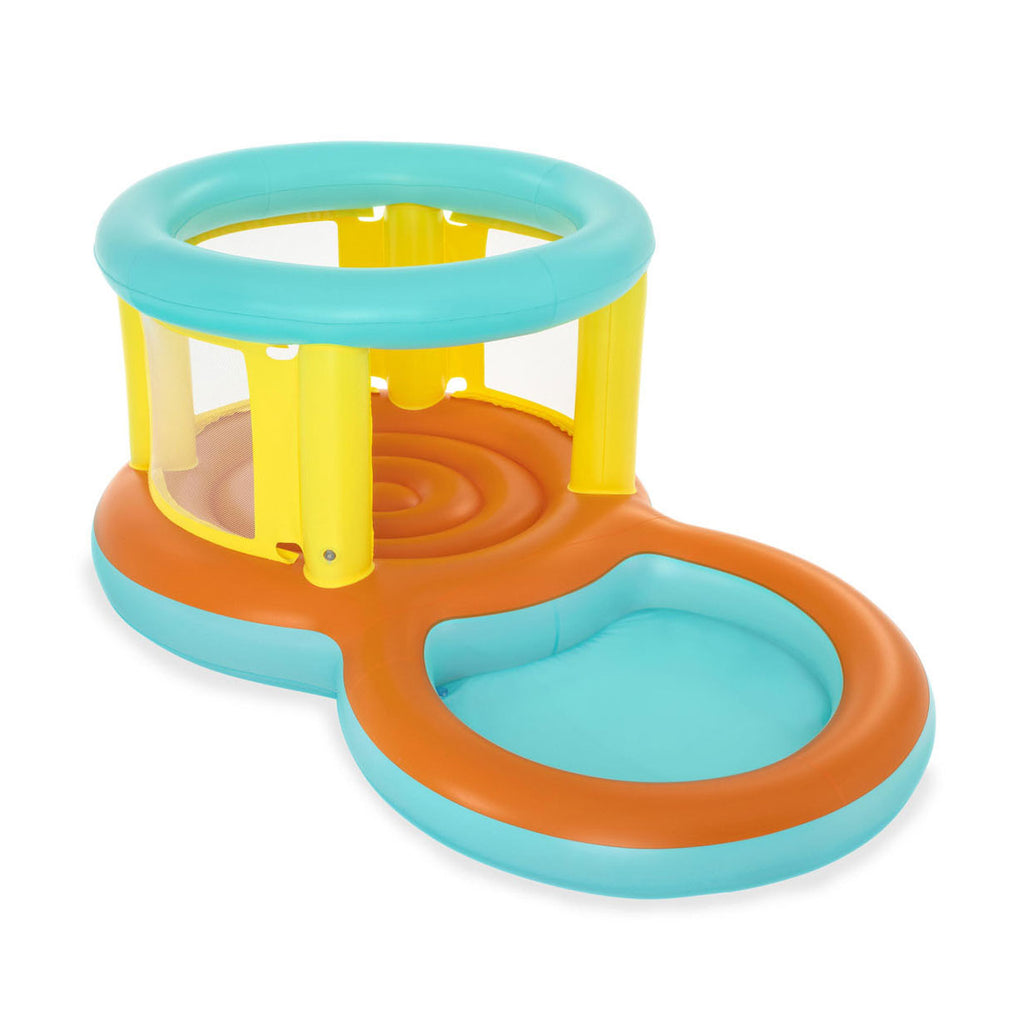 Bestway - springkasteel met peuterbad jumptopia 239x142x102cm