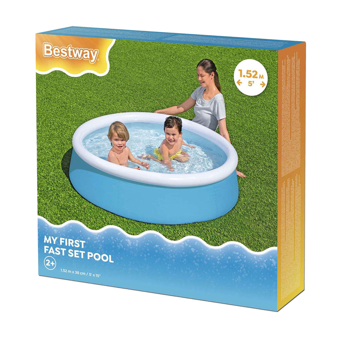 Bestway - my first fast set zwembad rond 152cm