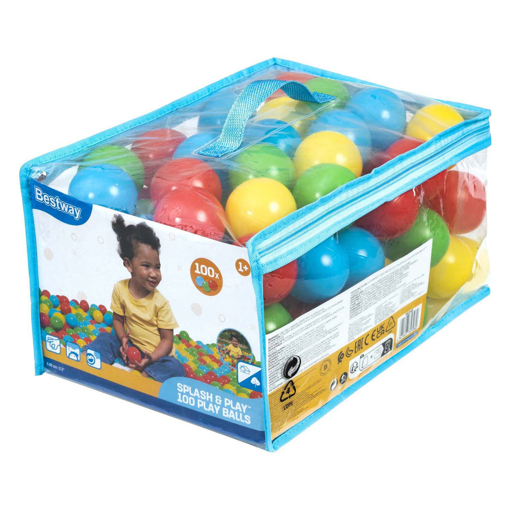 Bestway - speelballen splash & play 100st.