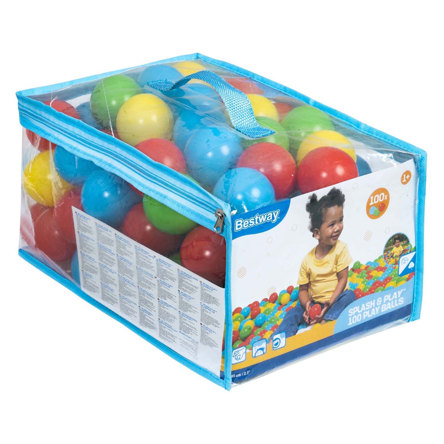 Bestway - speelballen splash & play 100st.