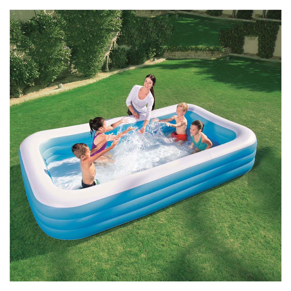Bestway familiezwembad 305x183x56cm blue