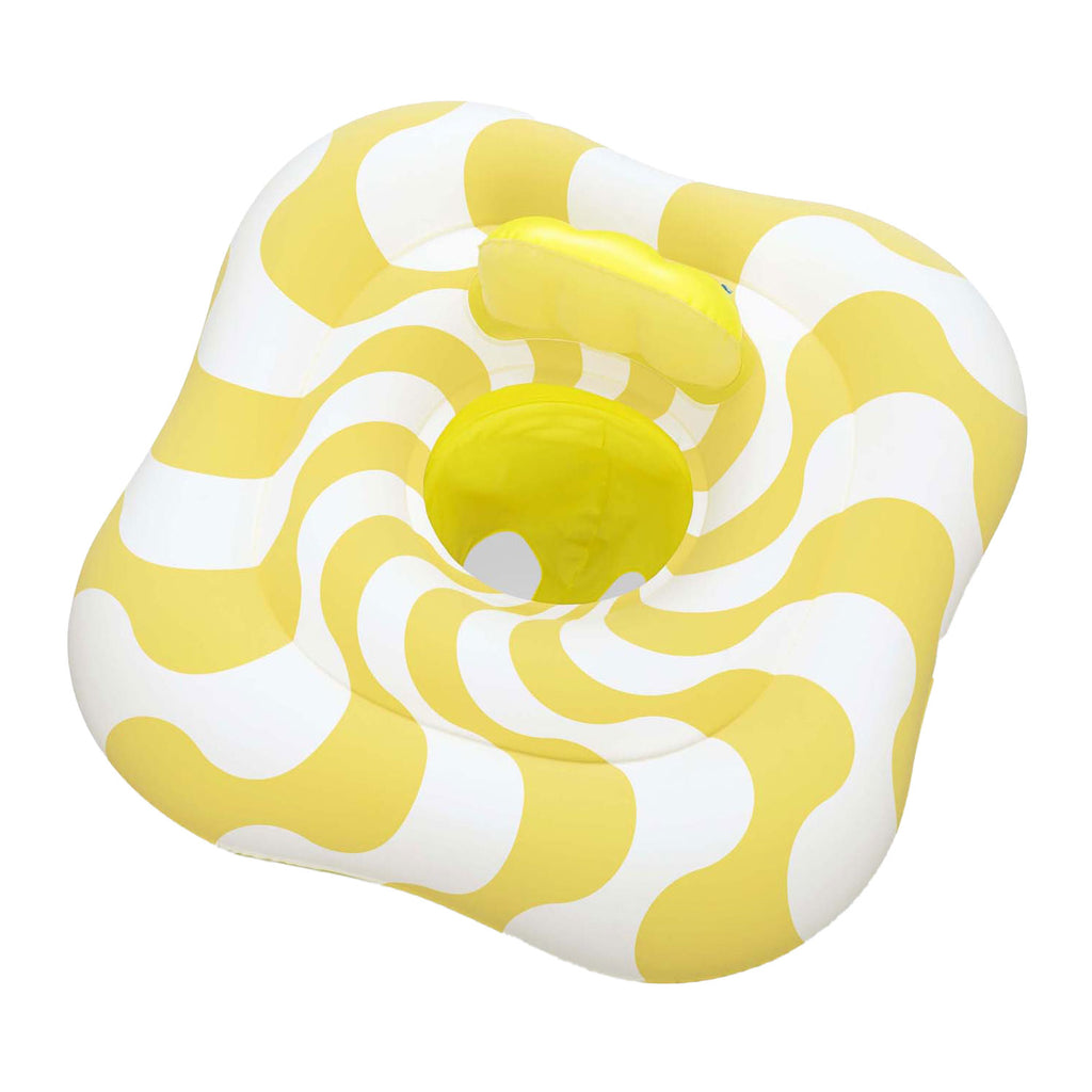 Bestway zwemzitje comfort plush wavy square, 1-2 jaar