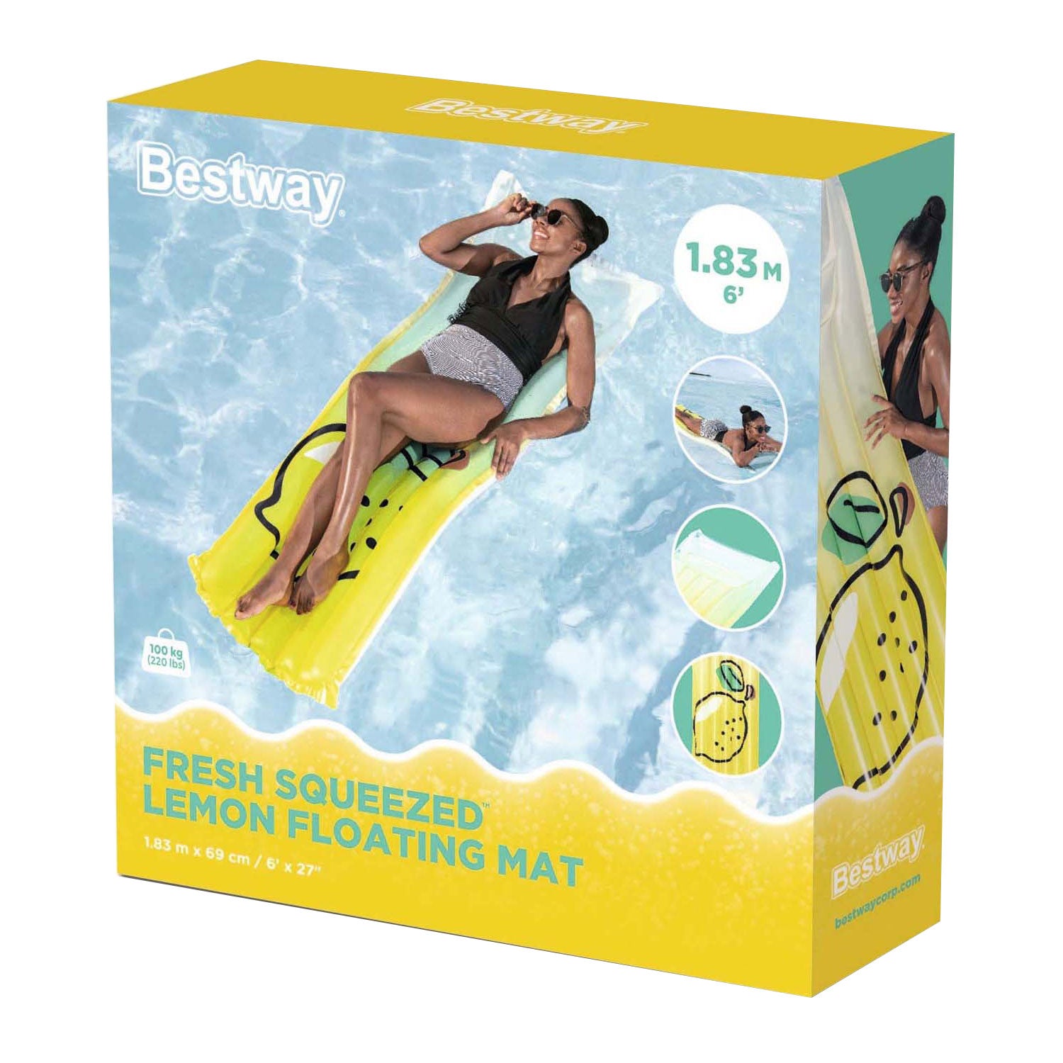 Bestway - fresh squeezed citroen met netbodem 114cm