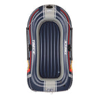 Bestway hydro-force opblaasboot met pomp en roeispanen blauw