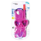 Bestway crusader essential snorkelset roze, 3 jaar +