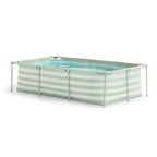 Swim essentials luxe groen gestreept zwembad, 260cm