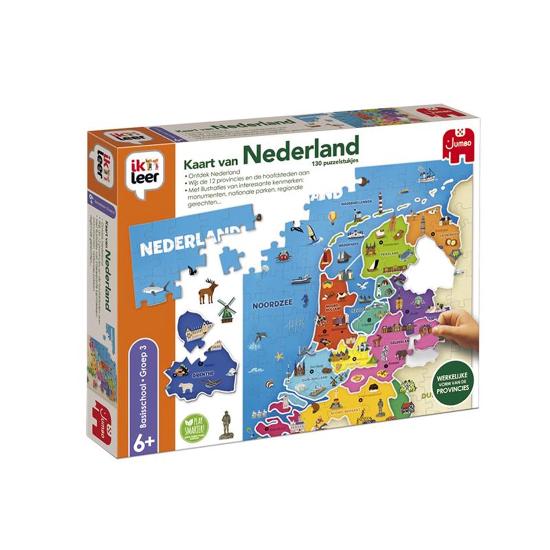 Jumbo ik leer kaart van nederland