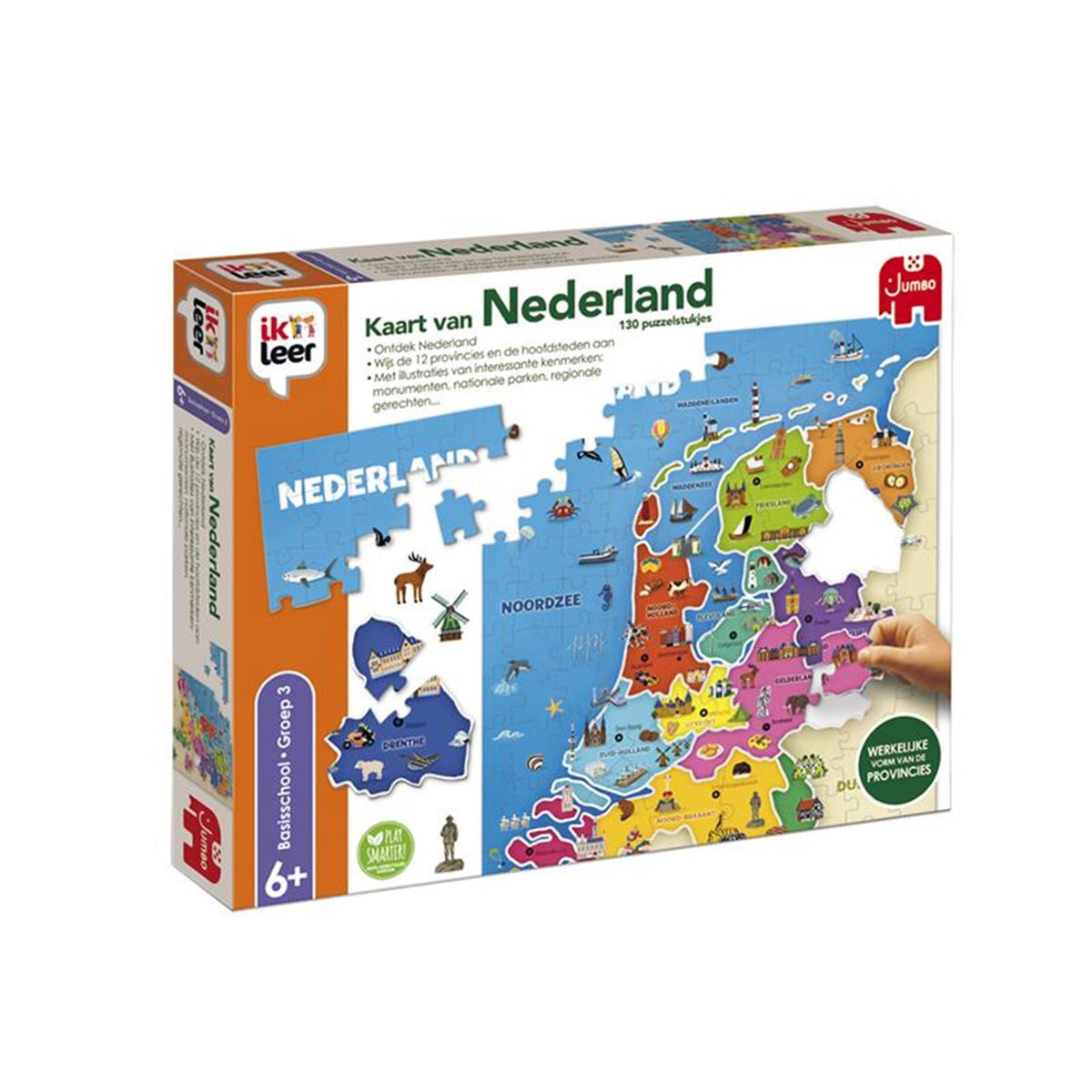Jumbo - ik leer kaart van nederland