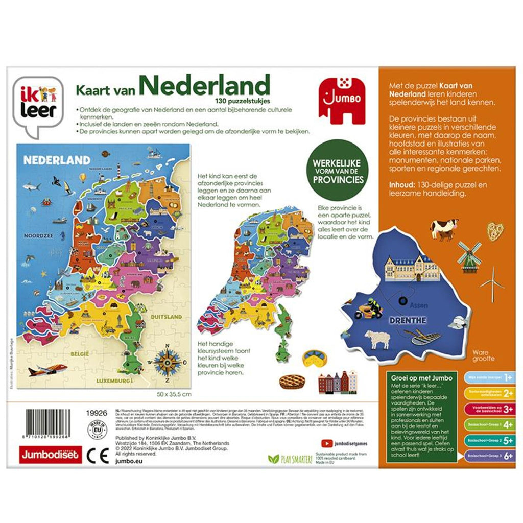 Jumbo - ik leer kaart van nederland
